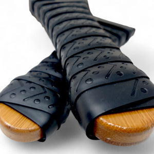 Bamboo Frescobol Beach Paddle Game Kit