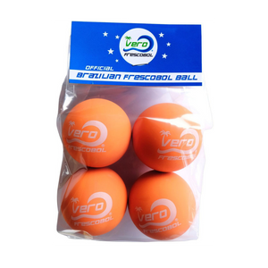 4 Official Papaya Orange Frescobol Balls