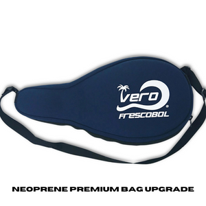 Florida Orange Wood Frescobol Beach Paddle Game Kit