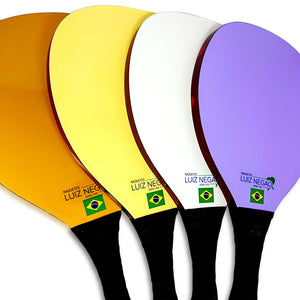 Luiz Negao Grega Tradicional Raquete de Frescobol, Fin Design