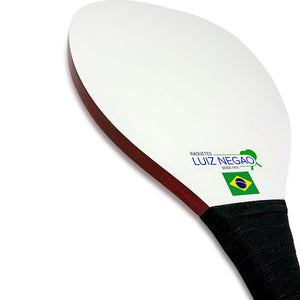 Luiz Negao Grega Tradicional Raquete de Frescobol, Fin Design