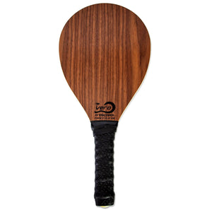 One Walnut Wood SCRATCH-N-DENT Paddle - Vero Frescobol