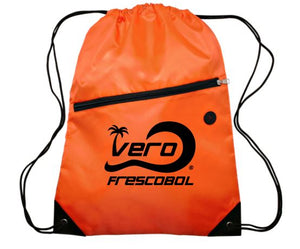 Florida Orange Wood Frescobol Beach Paddle Game Kit