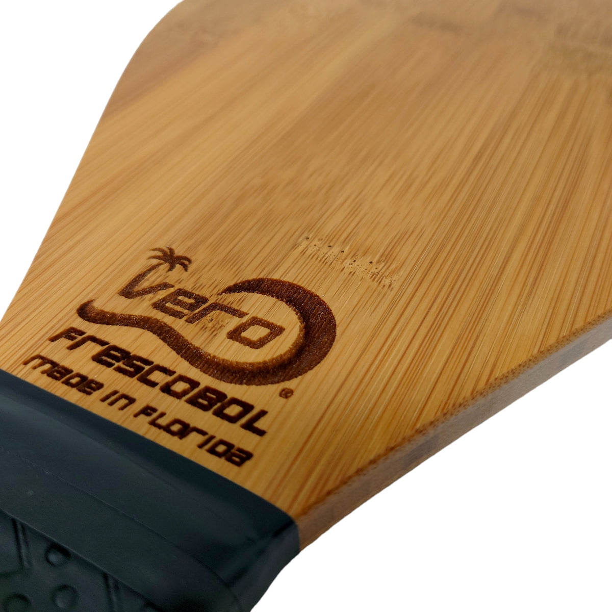 Bamboo Frescobol Beach Paddle Game Kit