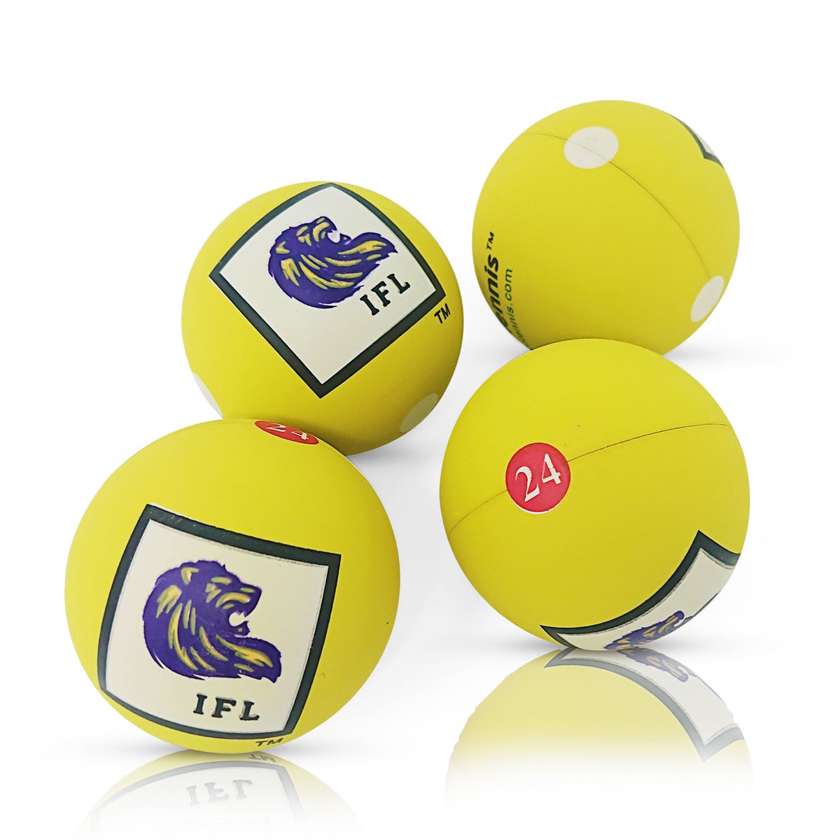 4 Frescobol High Impact Balls for Fast Play by Frescotennis - Vero Frescobol