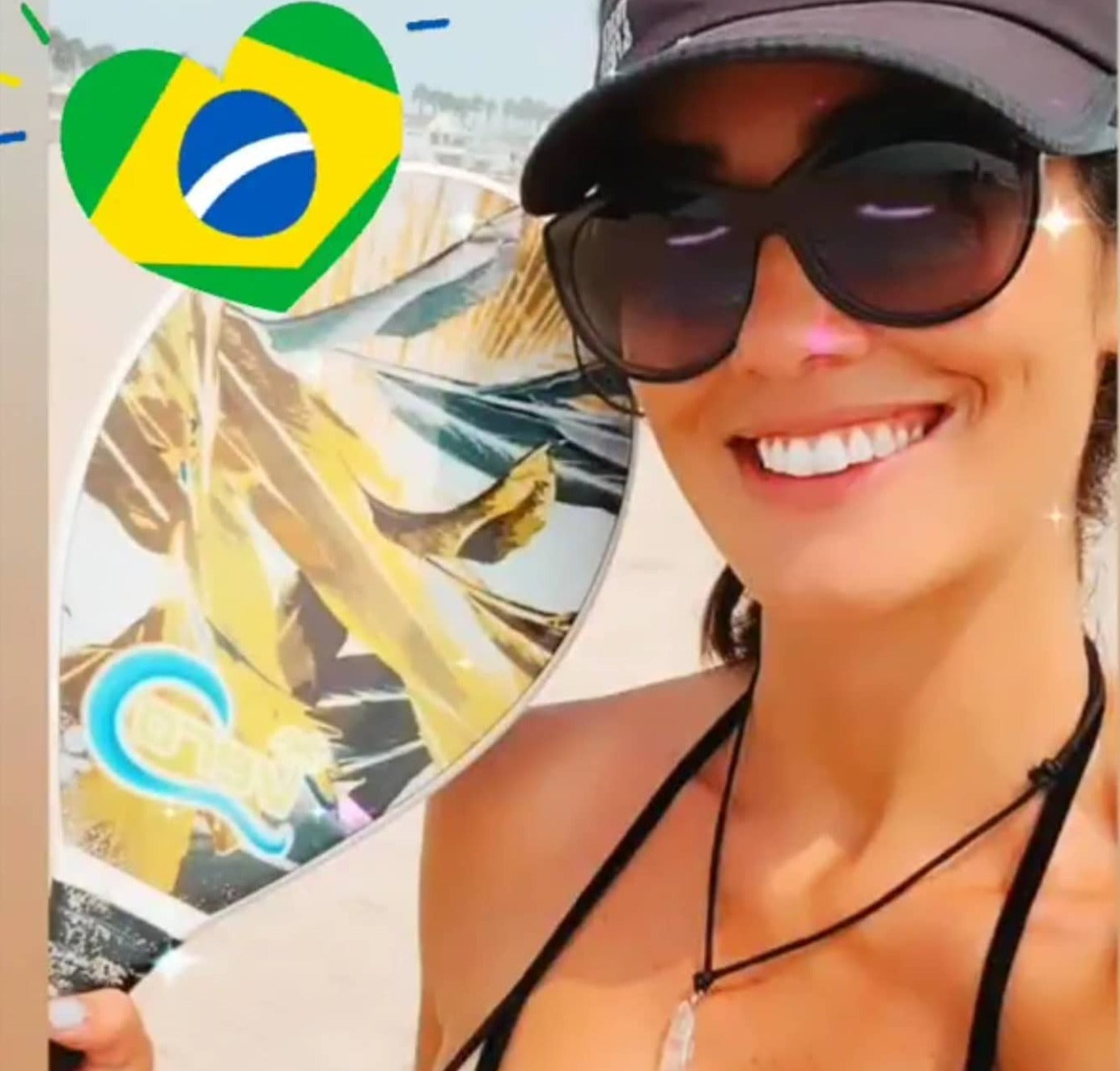 Frescobol Tropical Leaf Beach Paddle Kit