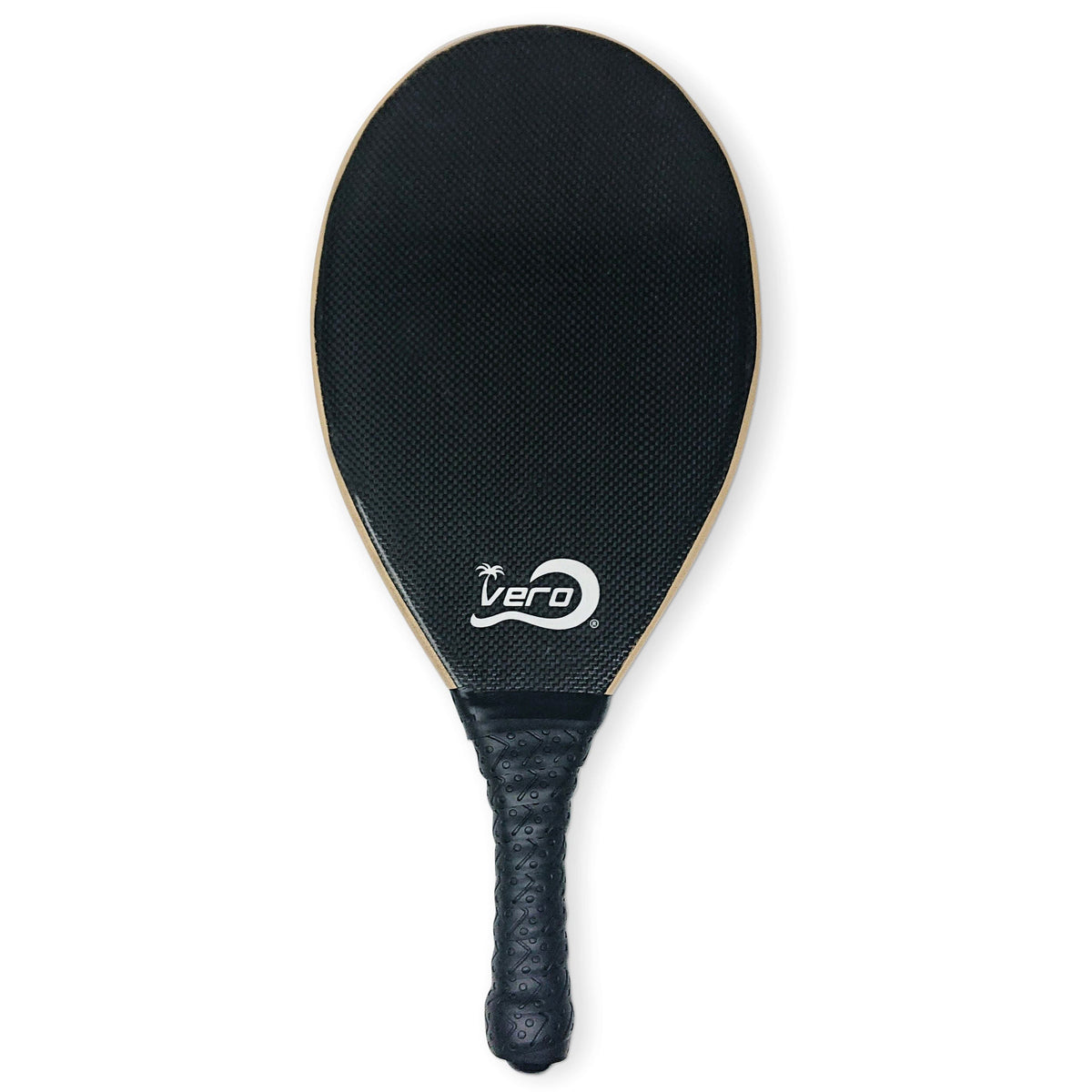Frescobol Preto Carbon Fiber Beach Paddle Kit - Vero Frescobol