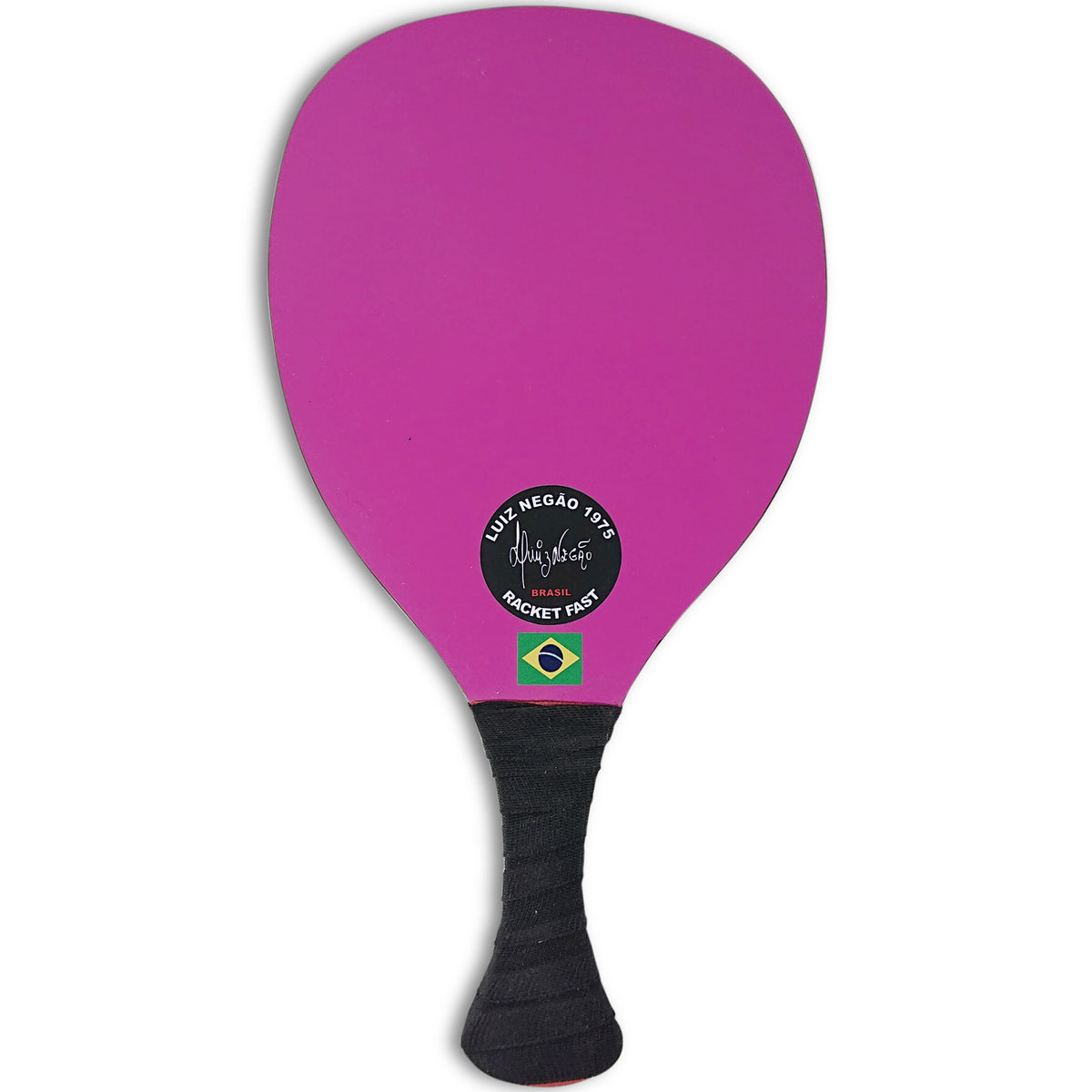 Luiz Negao Grega Tradicional Raquete de Frescobol, Fin Design