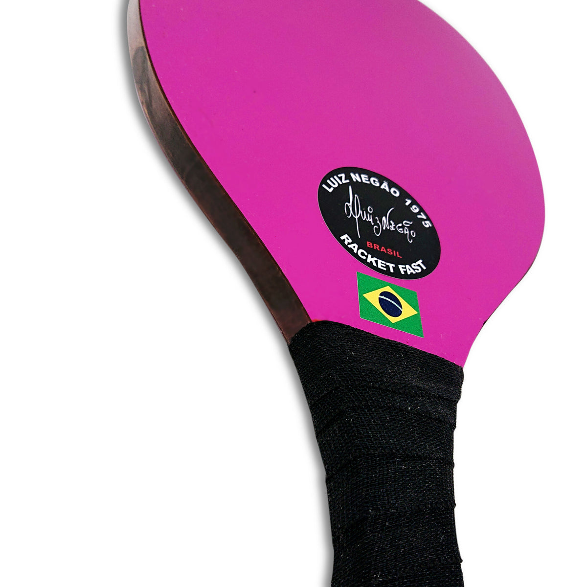 Luiz Negao Grega Tradicional Raquete de Frescobol, Fin Design