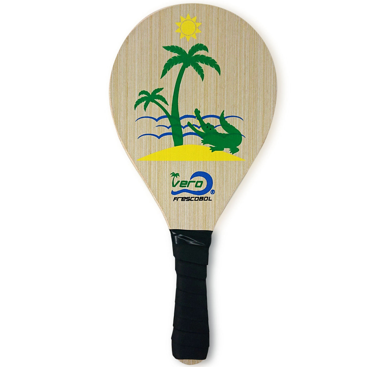 One Florida Green Gator Starter SCRATCH-N-DENT Paddle - Vero Frescobol