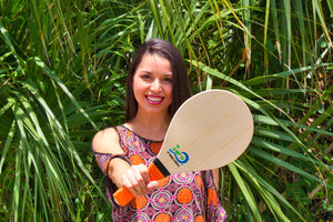 One Florida Orange Starter SCRATCH-N-DENT Paddle - Vero Frescobol