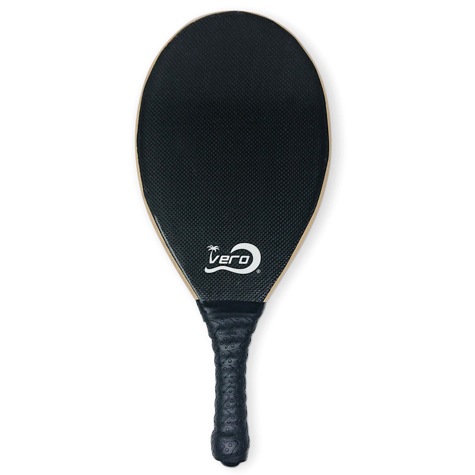 One Black Carbon Fiber SCRATCH-N-DENT Frescobol Paddle