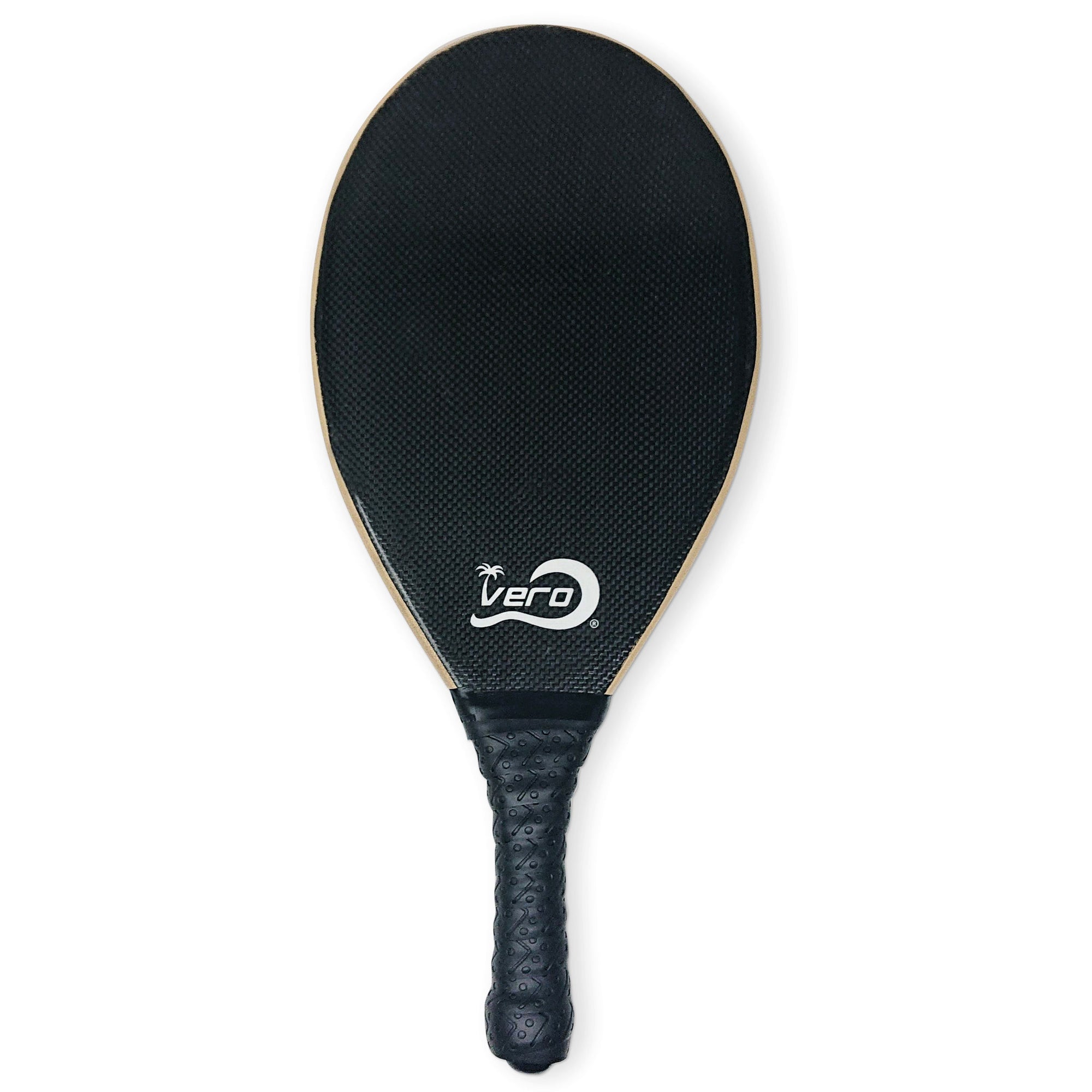 One Black Carbon Fiber Scratch-n-dent Frescobol Paddle