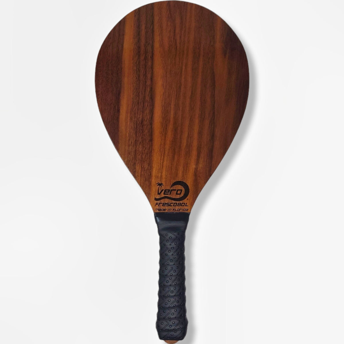 One Black Walnut SOLID Wood Frescobol Beach Paddle